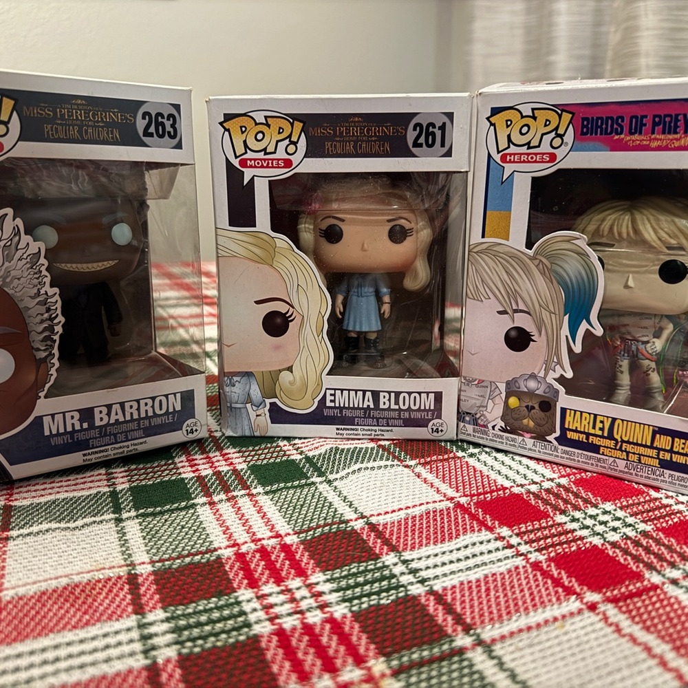 Funko Pop Vinyl Figures Set